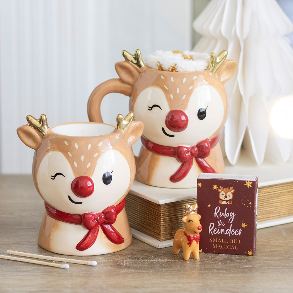 Ruby The Reindeer Mug & Socks Set