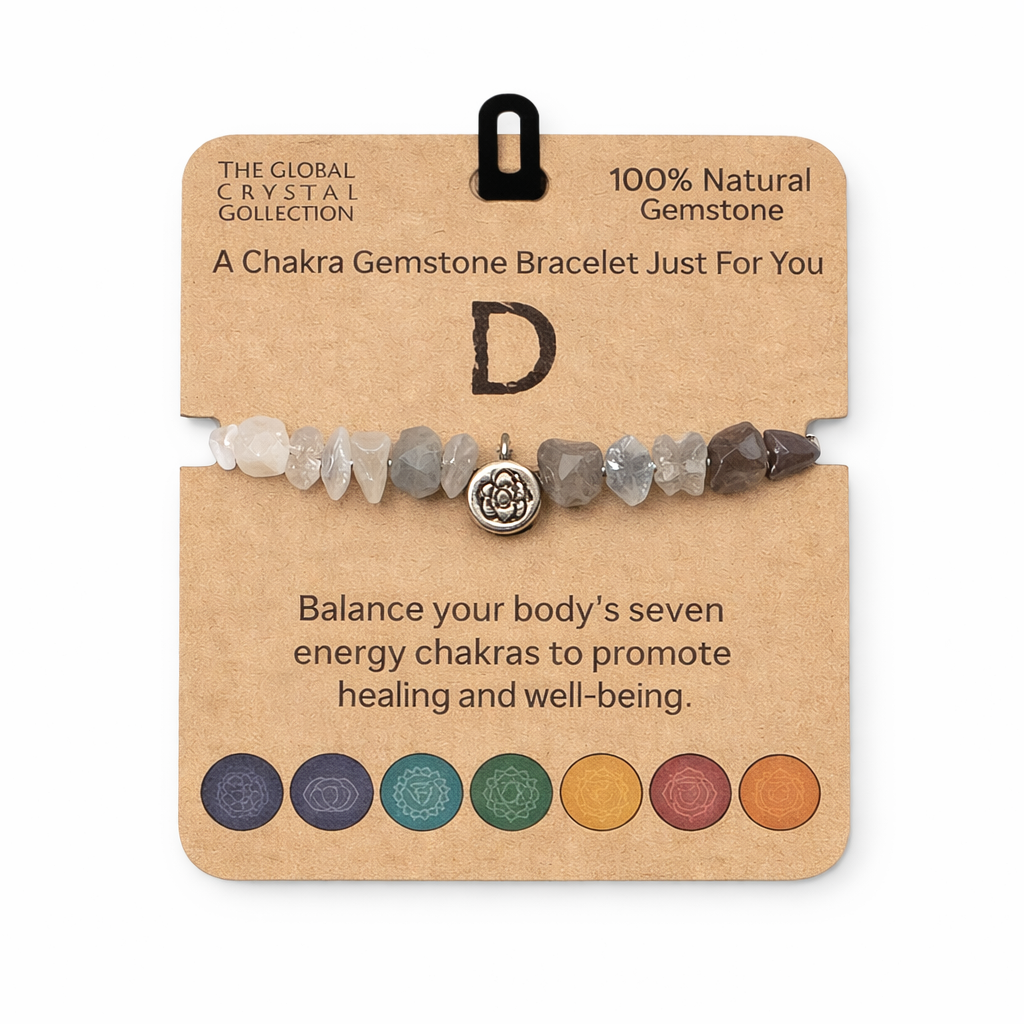 Stress Less Chakra Bracelets | Initials