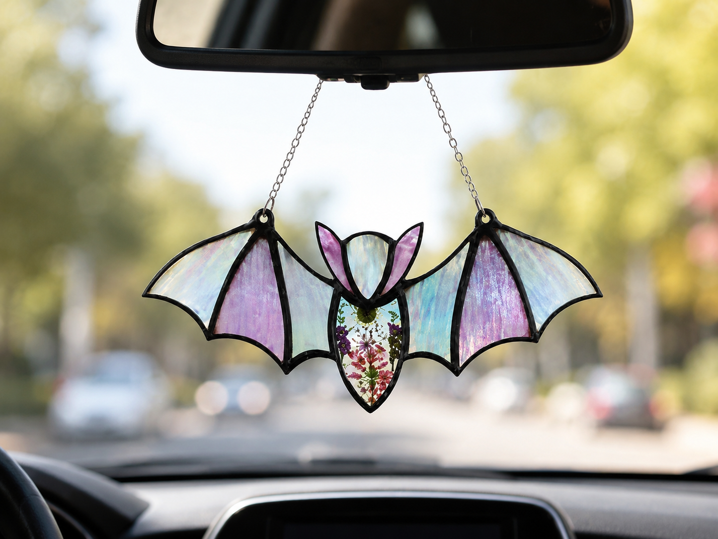Floral Bat Hanging Decoration