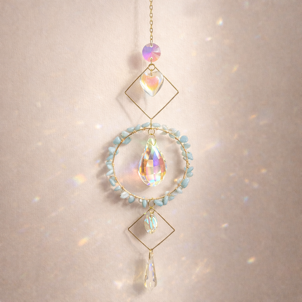 Crystal Suncatcher - Light, Energy & Calm for Your Space
