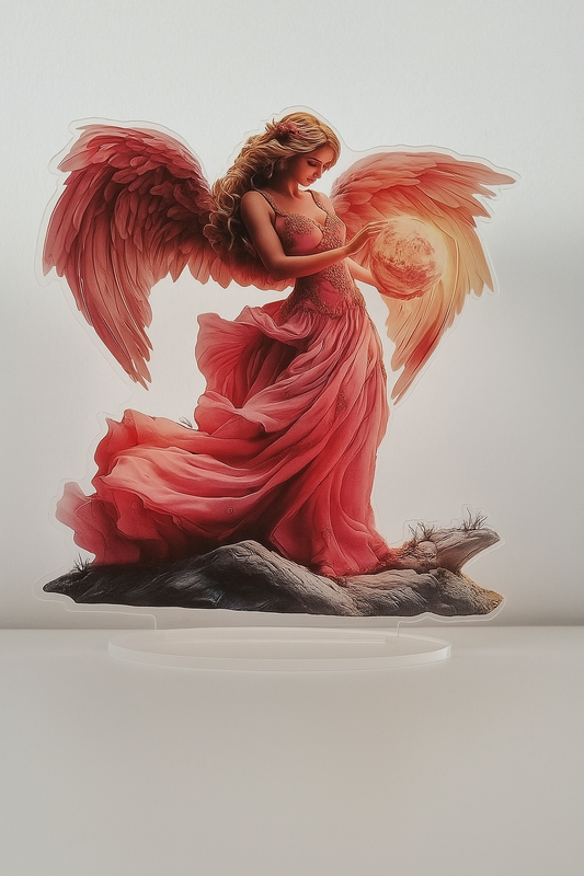 Archangel Uriel - Acrylic Art Piece