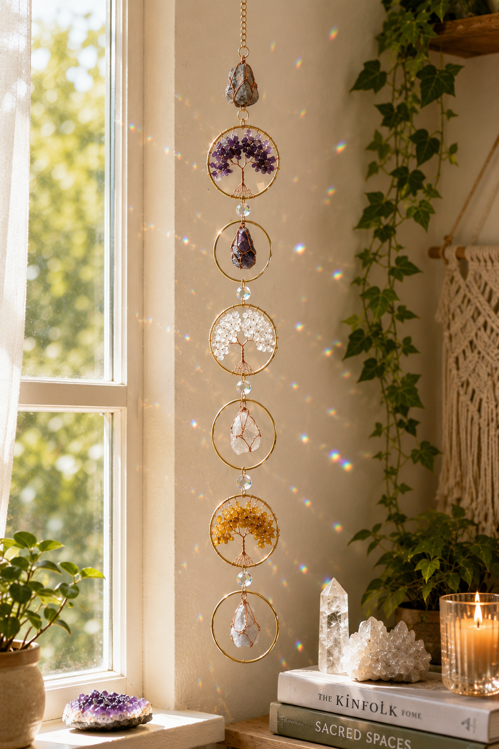 Crystal Harmony Wall Hanging