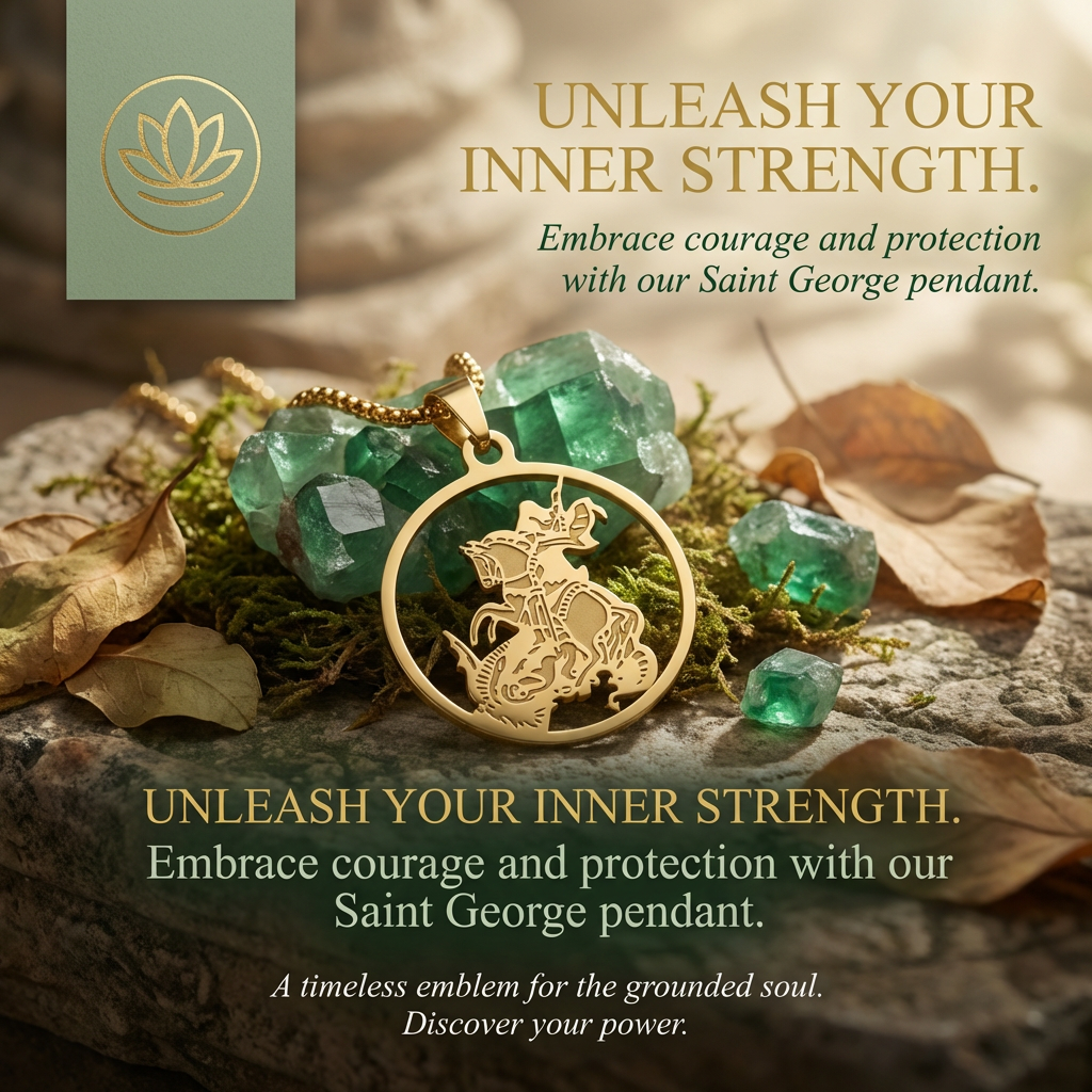 Saint George Protection Necklace