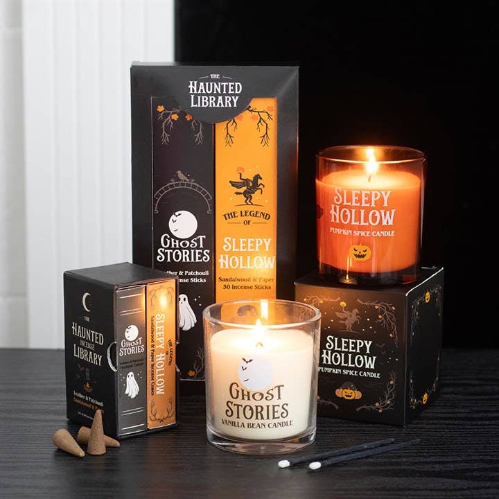 Set of 2 Haunted Library Incense Stick Packs (60 sticks)