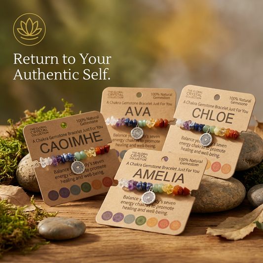 Stress Less Chakra Bracelets with Names