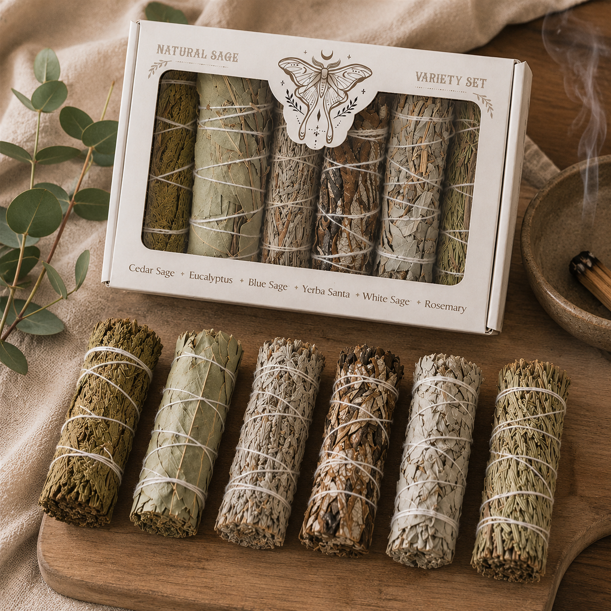 Sage Smudge Stick Variety Set