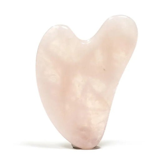 Rose Quartz Gua Sha – For Self-Love, Glow & Lymphatic Renewal