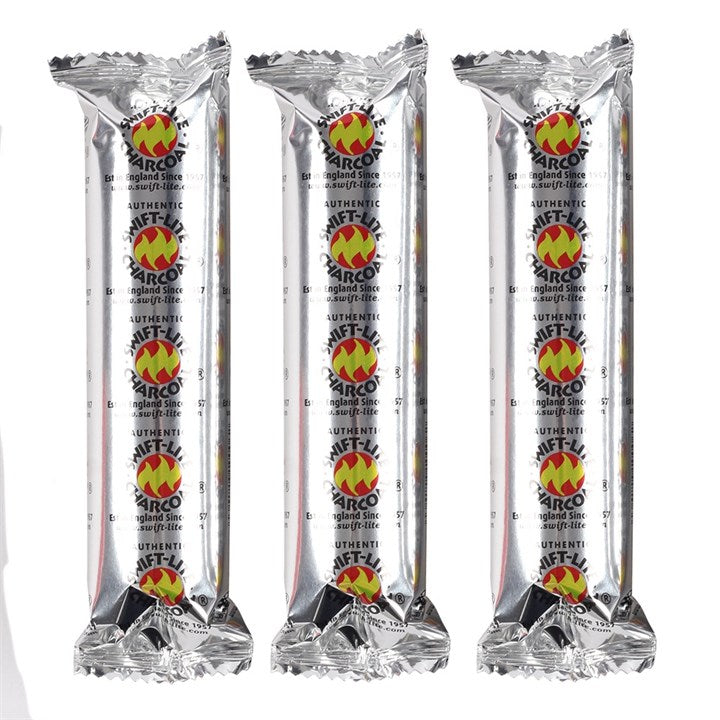 10 Quick - Light Charcoal Discs | Perfect for burning resins and herbs