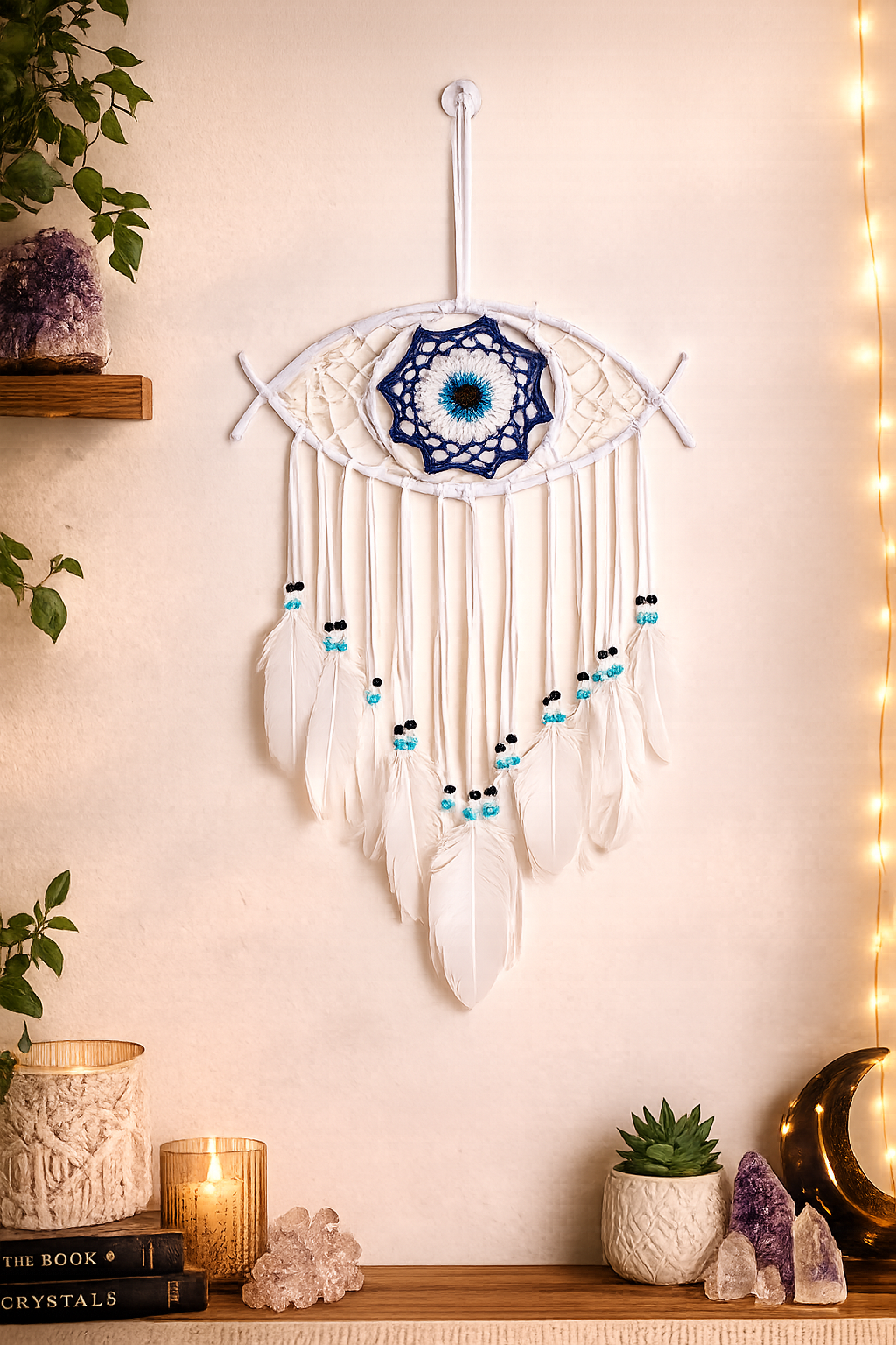 Evil Eye Dreamcatcher Wall Hanging