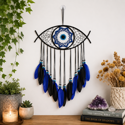 Evil Eye Dreamcatcher Wall Hanging