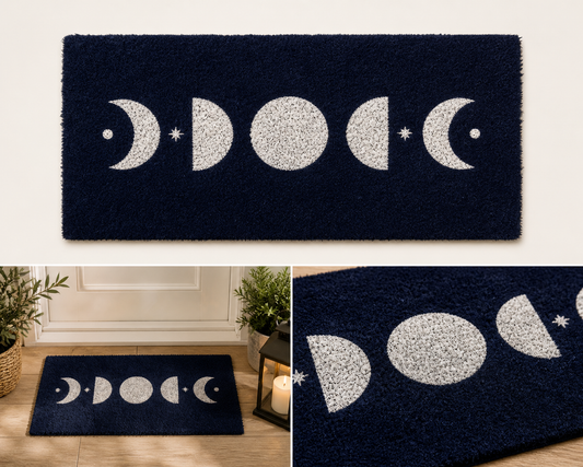 Phases of the Moon Door Mat
