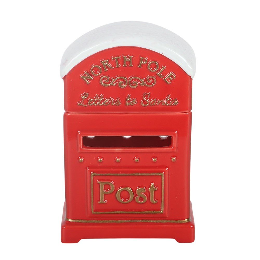 Letters to Santa Postbox Ceramic Oil Burner