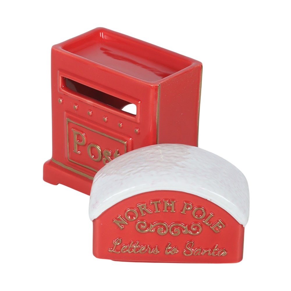 Letters to Santa Postbox Ceramic Oil Burner