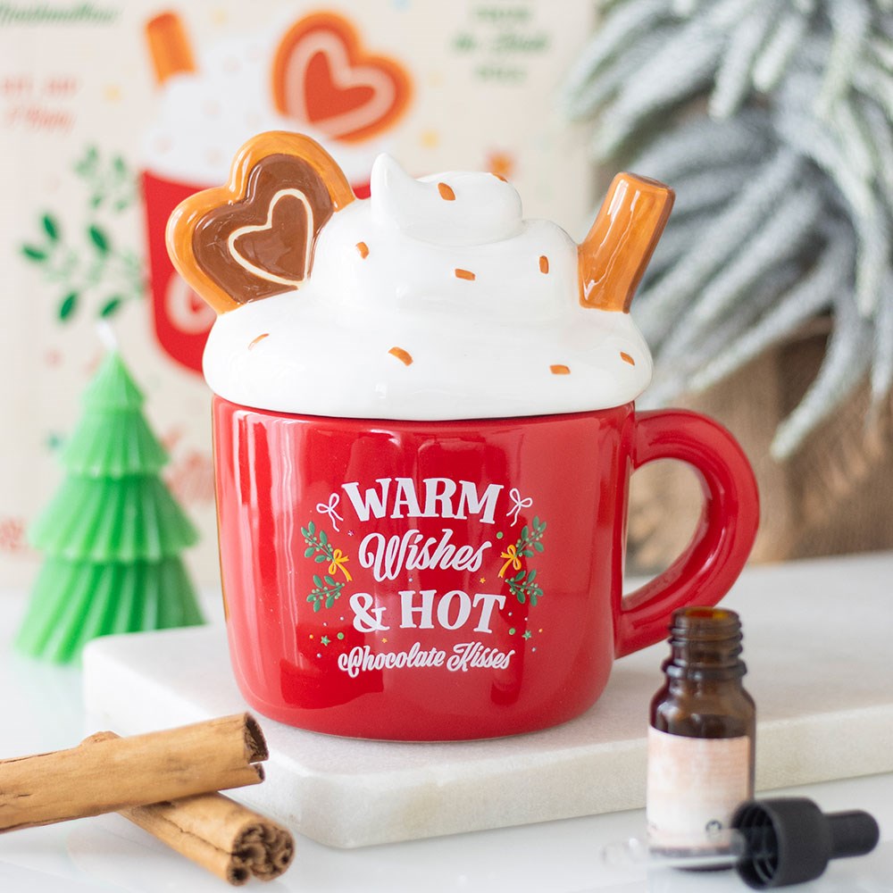 Hot Chocolate Mug Shaped Oil Burner