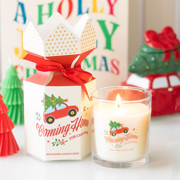 Coming Home for Christmas Spiced Berry Candle