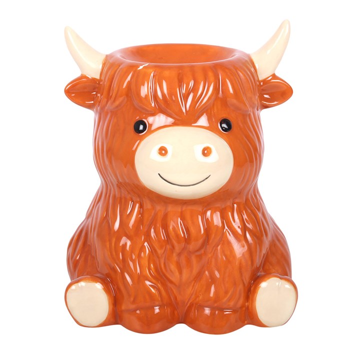 Highland Cow Ceramic Oil Burner and Wax Warmer