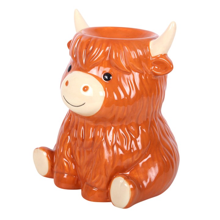 Highland Cow Ceramic Oil Burner and Wax Warmer