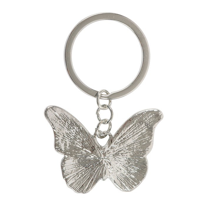 Butterflies appear Keychain | Memorial Gift