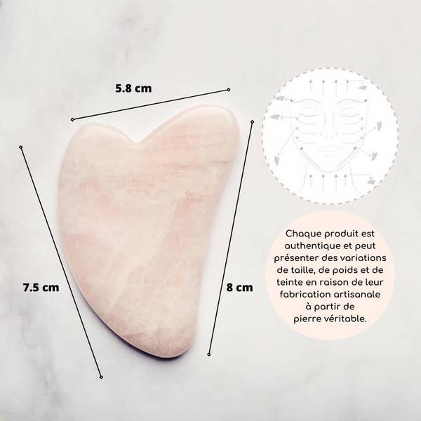 Gua sha beauty accessory | Green Jade Stone