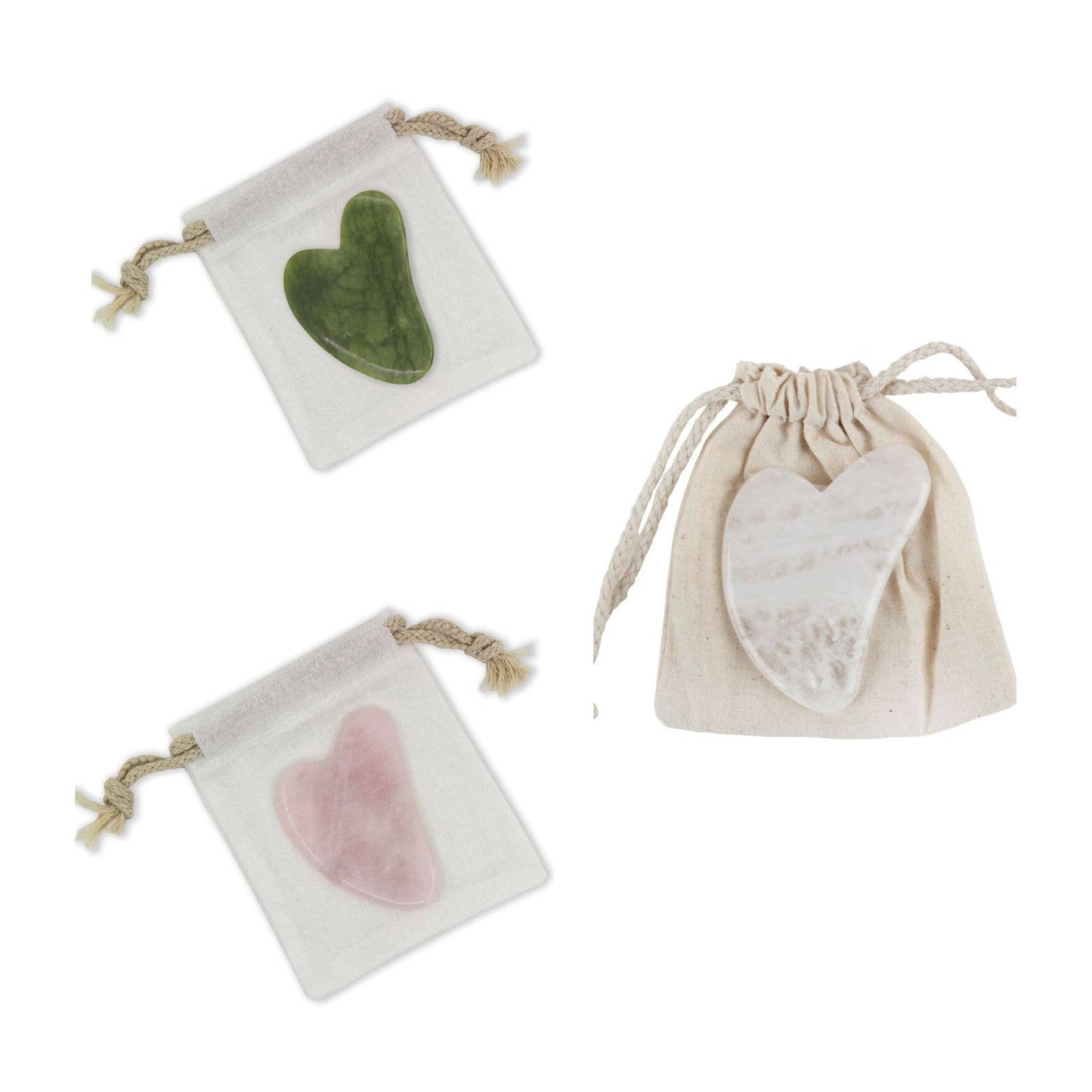 Gua sha beauty accessory | Green Jade Stone