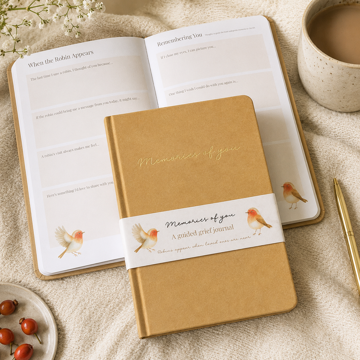 Memories of you - A5 Grief Journal