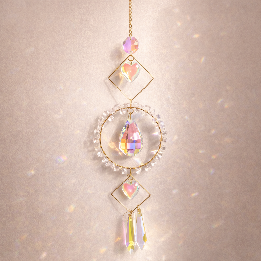 Crystal Suncatcher - Light, Energy & Calm for Your Space
