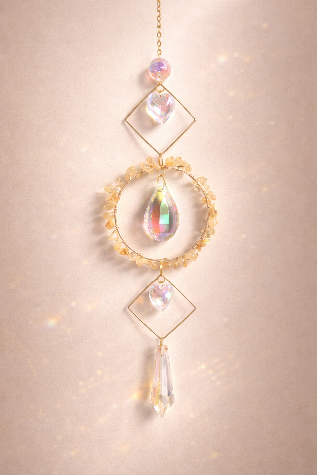 Crystal Suncatcher - Light, Energy & Calm for Your Space