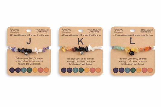 Stress Less Chakra Bracelets | Initials