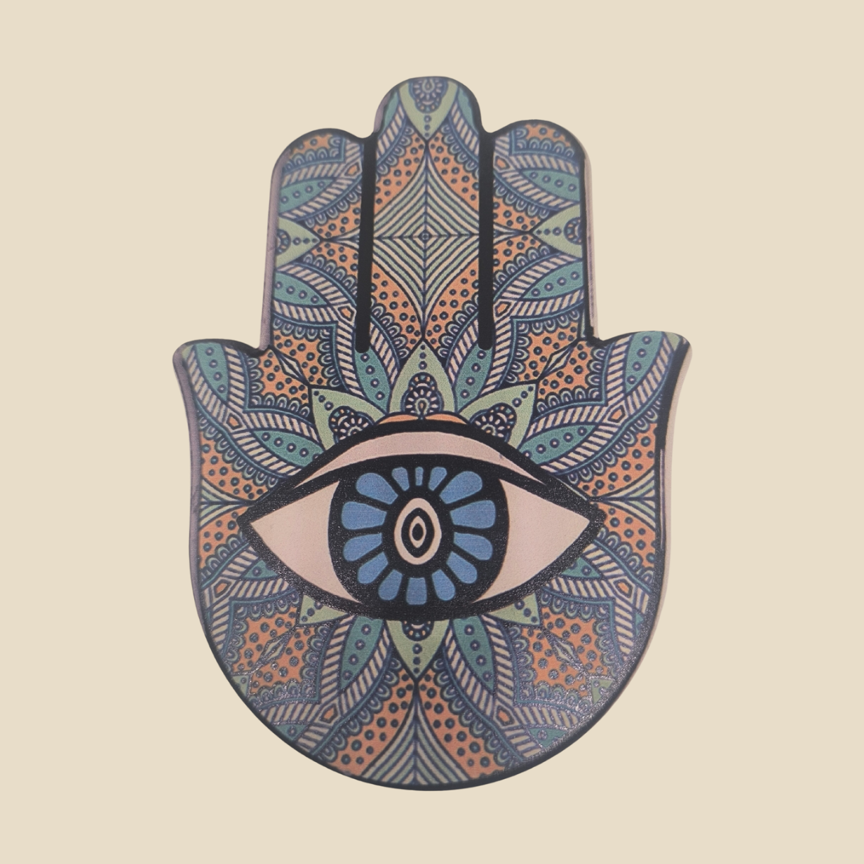 Hamsa Hand Coasters