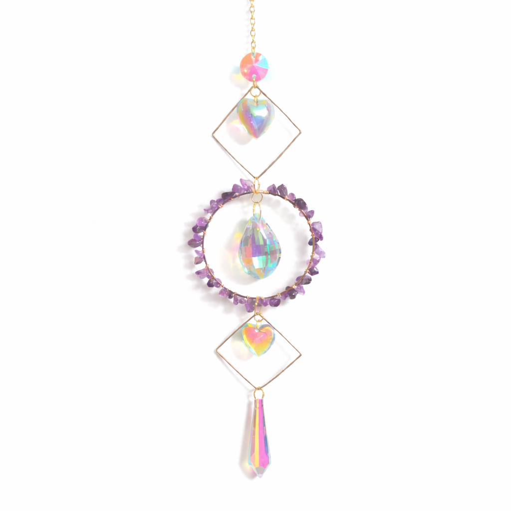 Crystal Suncatcher - Light, Energy & Calm for Your Space