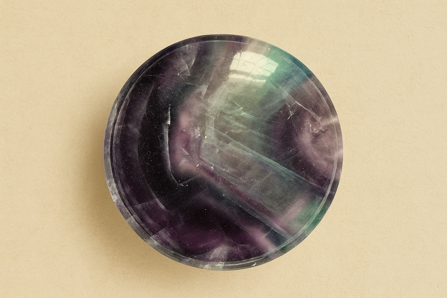 Rainbow Flourite Bowl