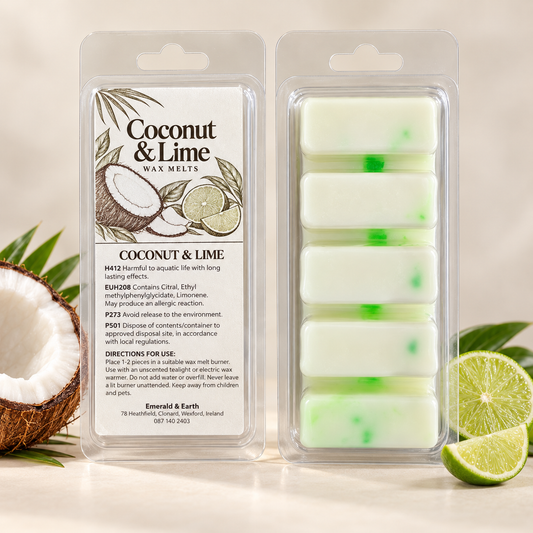 Coconut & Lime Snap Bar Wax Melt