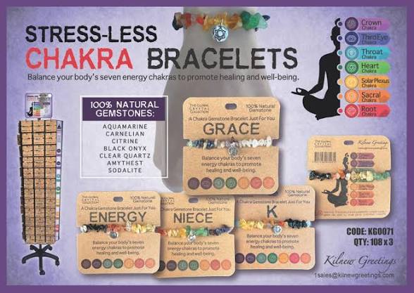 Stress Less Chakra Bracelets | Initials