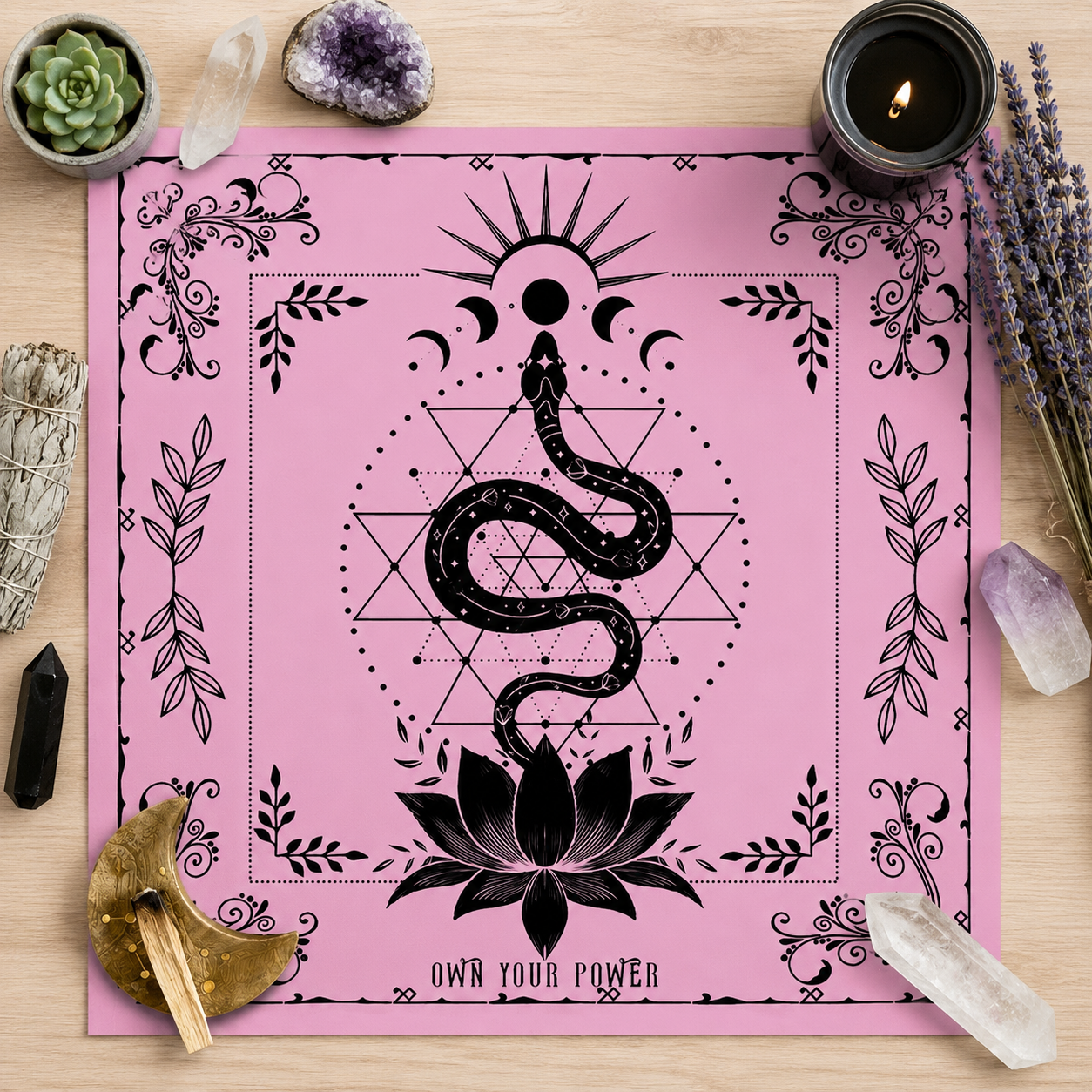 Own Your Power Altar Cloth