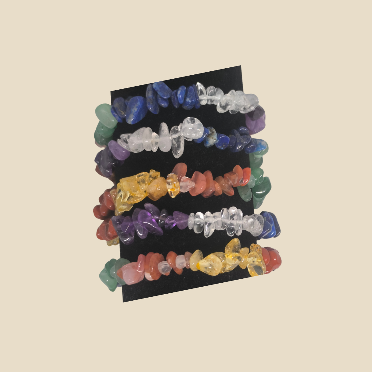 Crystal Chip Bracelets