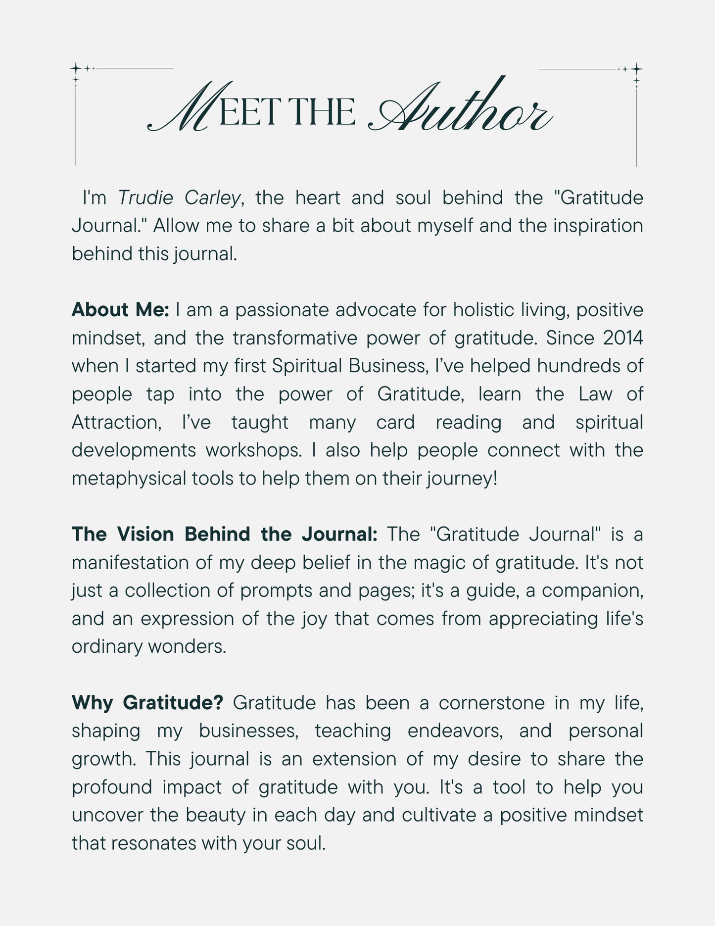 Gratitude Journal – 30 Days to Shift Your Energy & Transform Your Mindset