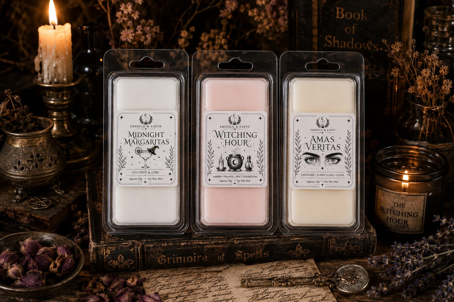 Practical Magic Inspired Wax Melt Collection – Set of 3