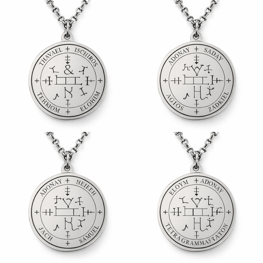 Sacred Names Protection Talisman Necklace