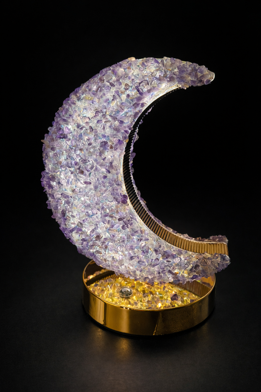 Crystal Moon Lamps