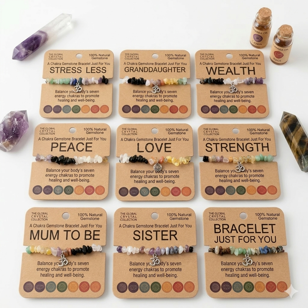 Stress Less Chakra Bracelets | For  That Special Someone