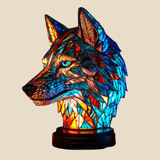 Spirit Animal Lamp - USB powered Stained Glass Effect