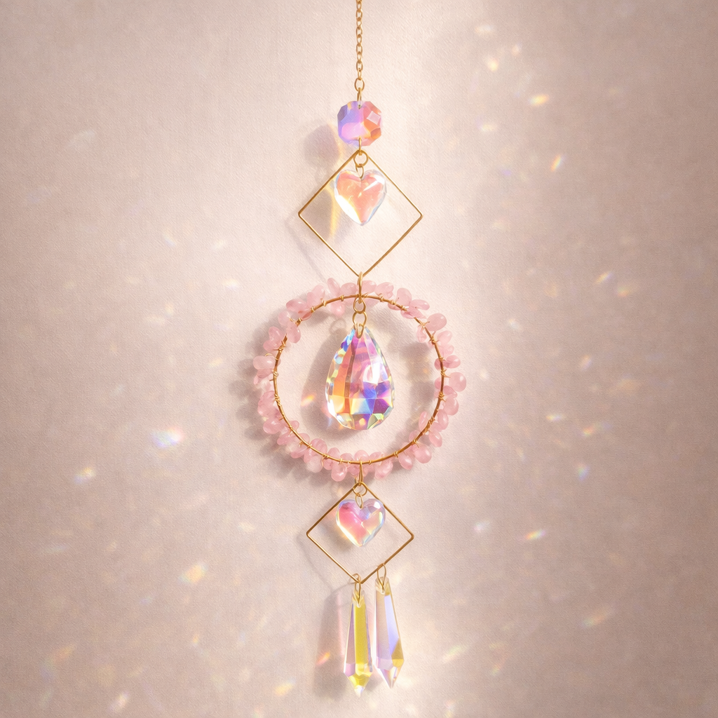 Crystal Suncatcher - Light, Energy & Calm for Your Space