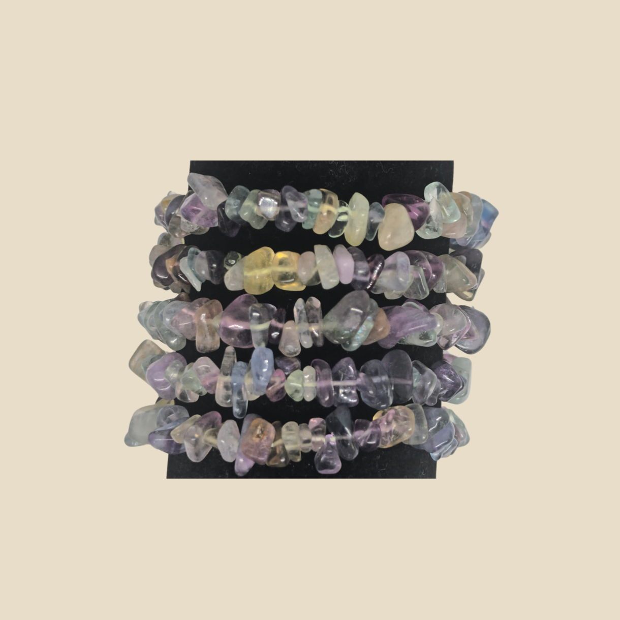 Crystal Chip Bracelets