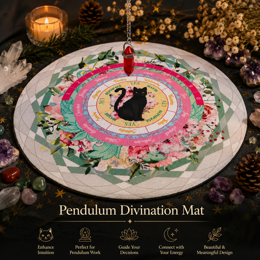 Black Cat Pendulum Mat