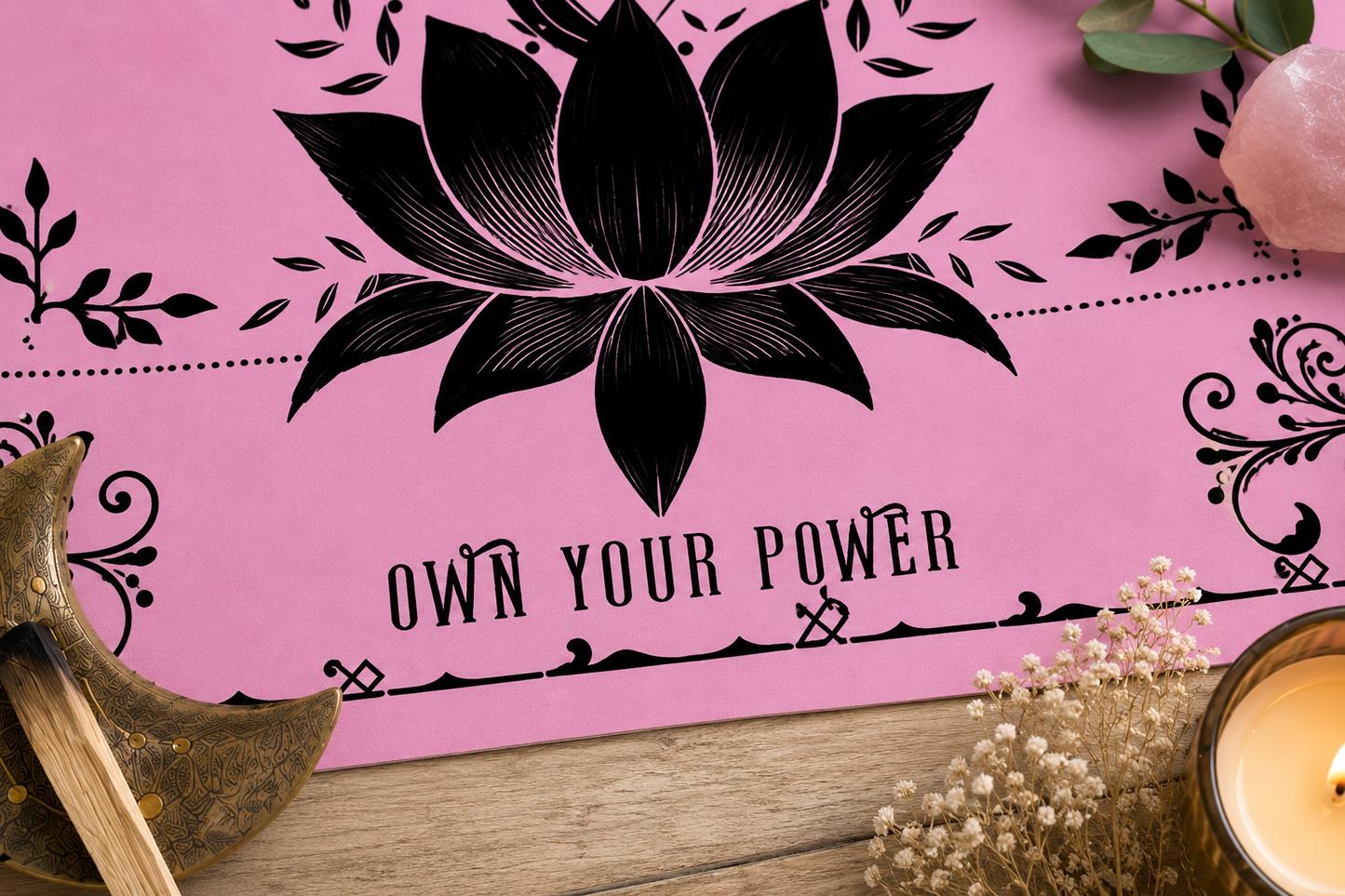 Own Your Power Altar Cloth