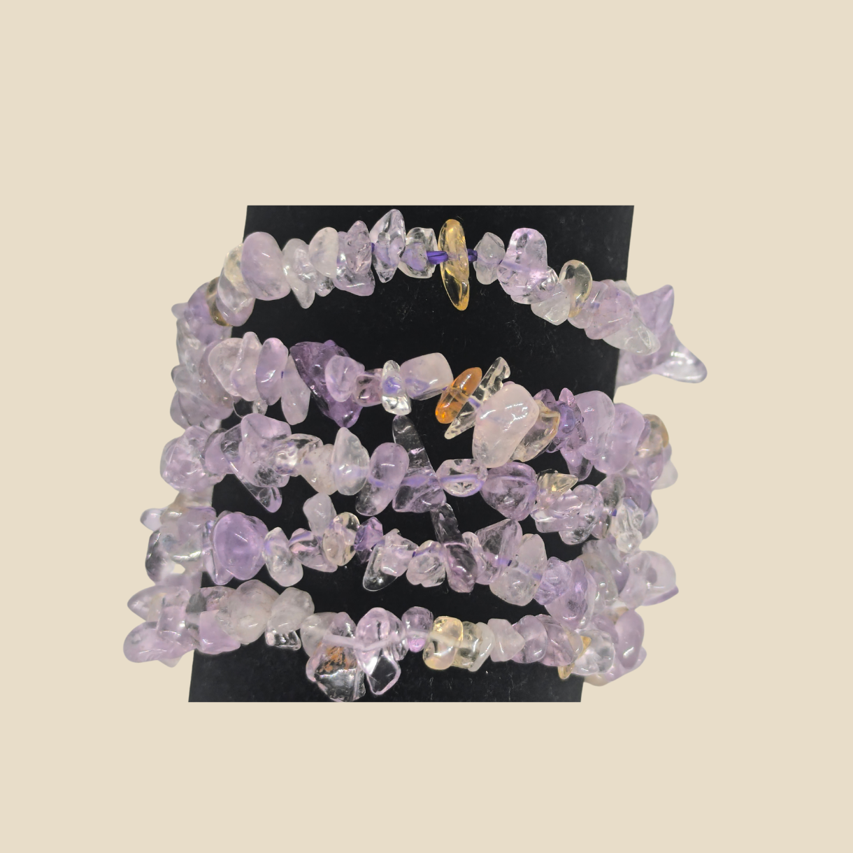 Crystal Chip Bracelets